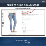 Riders by Lee índigo - Jeans de Pierna Recta para Mujer