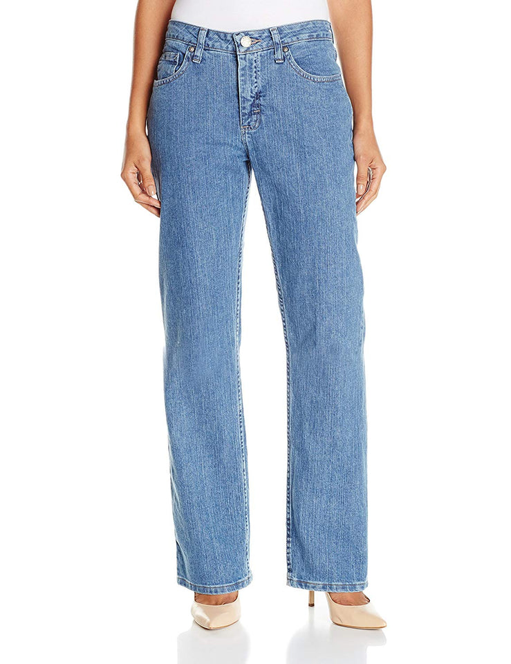 Riders by Lee índigo - Jeans de Pierna Recta para Mujer