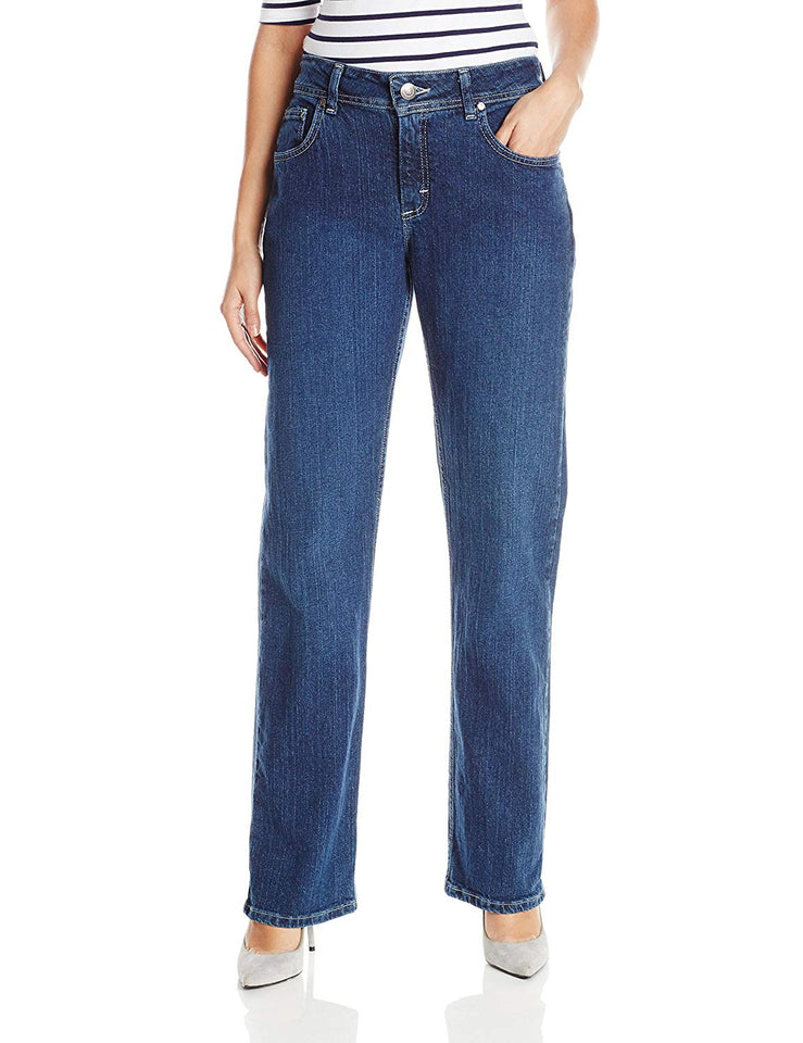 Riders by Lee índigo - Jeans de Pierna Recta para Mujer