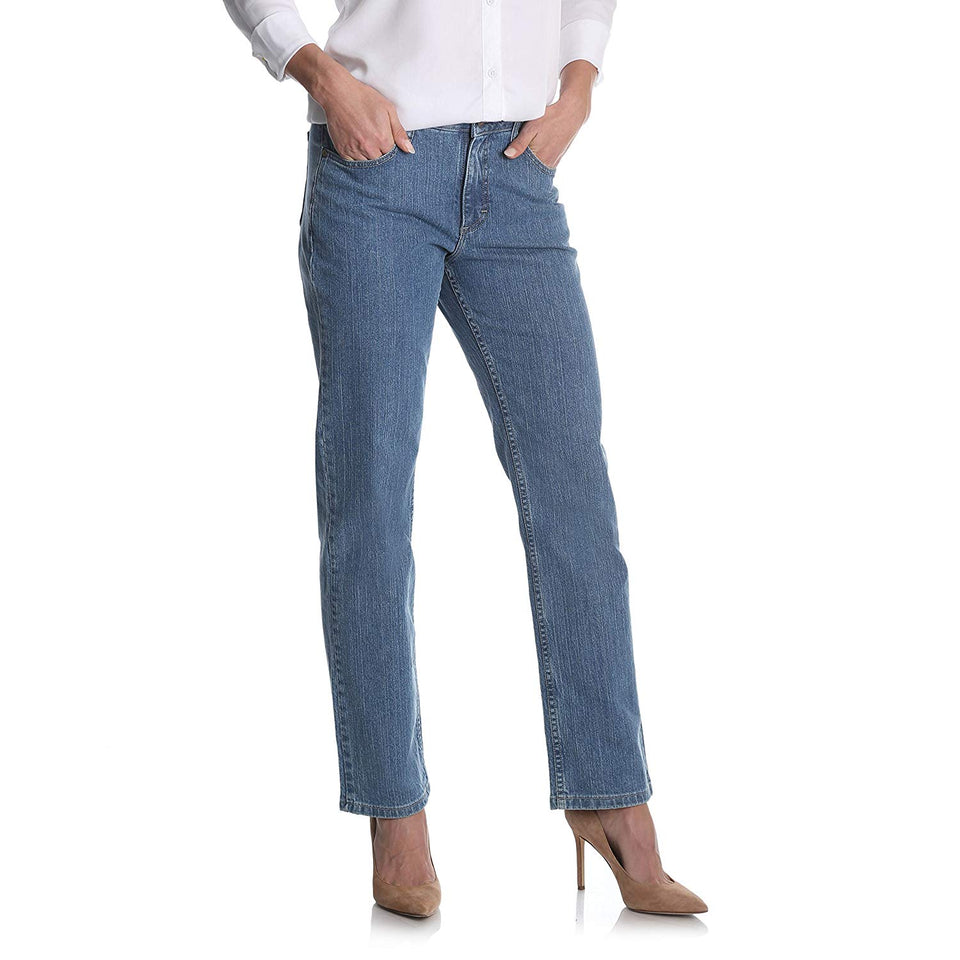 Riders by Lee índigo - Jeans de Pierna Recta para Mujer
