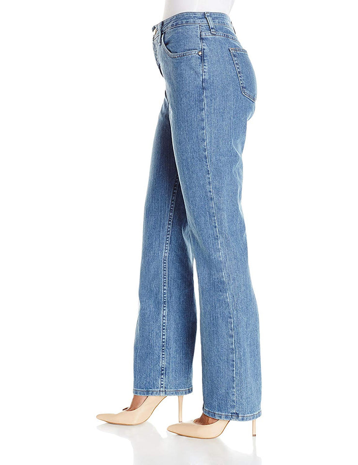 Riders by Lee índigo - Jeans de Pierna Recta para Mujer